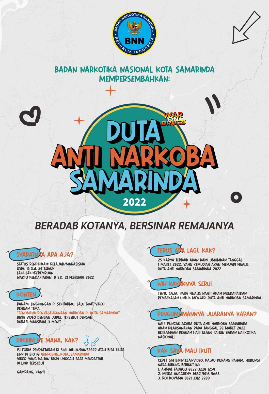 DUTA ANTI NARKOBA SAMARINDA 2022